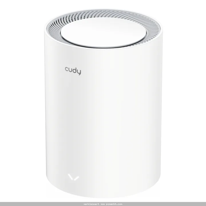 Cudy M3600 WiFi 7 Mesh System, 1er Set BE3600 Dual-Band, 2.0GHz Quad-Core CPU, 1x 1G WAN, 2x 1G LAN