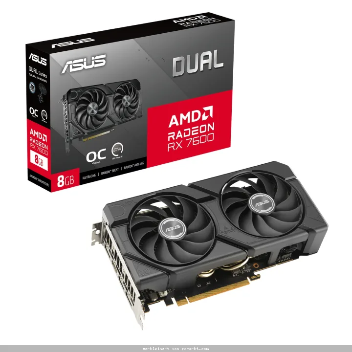 ASUS Dual Radeon RX 7600 EVO OC