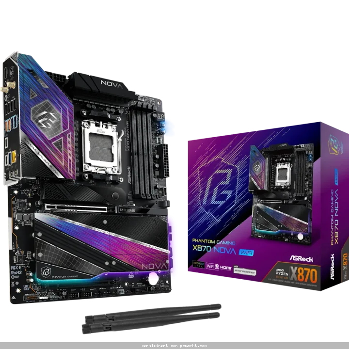 ASRock X870 Nova WiFi Mainboard