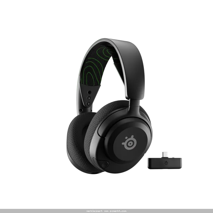 SteelSeries Arctis Nova 5X Wireless kabelloses Gaming Headset für PC, XBOX, Switch, PlayStation, ClearCast 2.X Mikrofon, 60 Stunden Akkulaufzeit