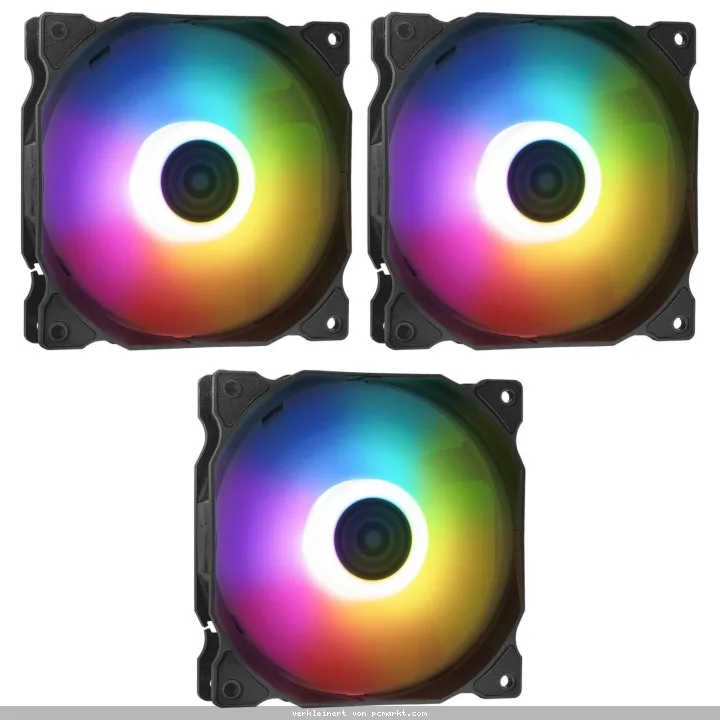 ADATA XPG VENTO R 120 ARGB 3-Pack Black | Gehäuselüfter