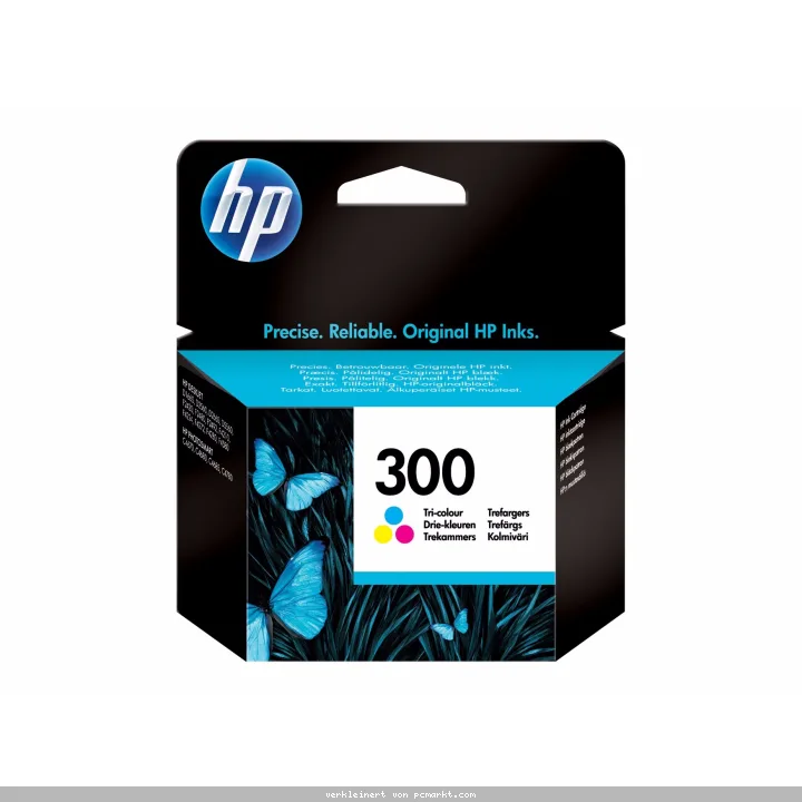 HP 300 (CC643EE) Original Druckerpatrone Cyan/Magenta/Gelb