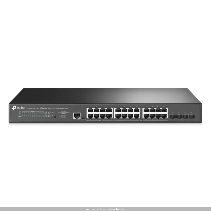 TP-Link TL-SG3428XPP-M2 Managed Switch 28-Port, Managed, 24x 2.5 Gigabit RJ45, 4x 10 Gigabit SFP+, 8x PoE++, 16x PoE+, 500W