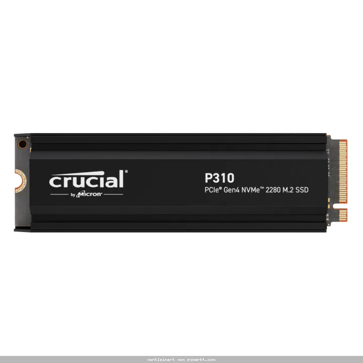 Crucial P310 Heatsink SSD 2TB M.2 2280 PCIe Gen4 NVMe