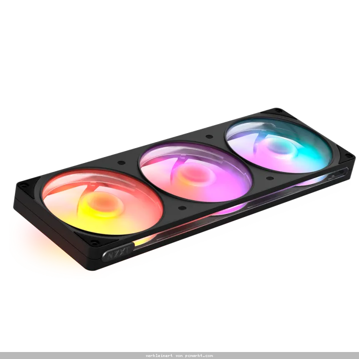 NZXT F Series F360 RGB Black | Gehäuselüfter
