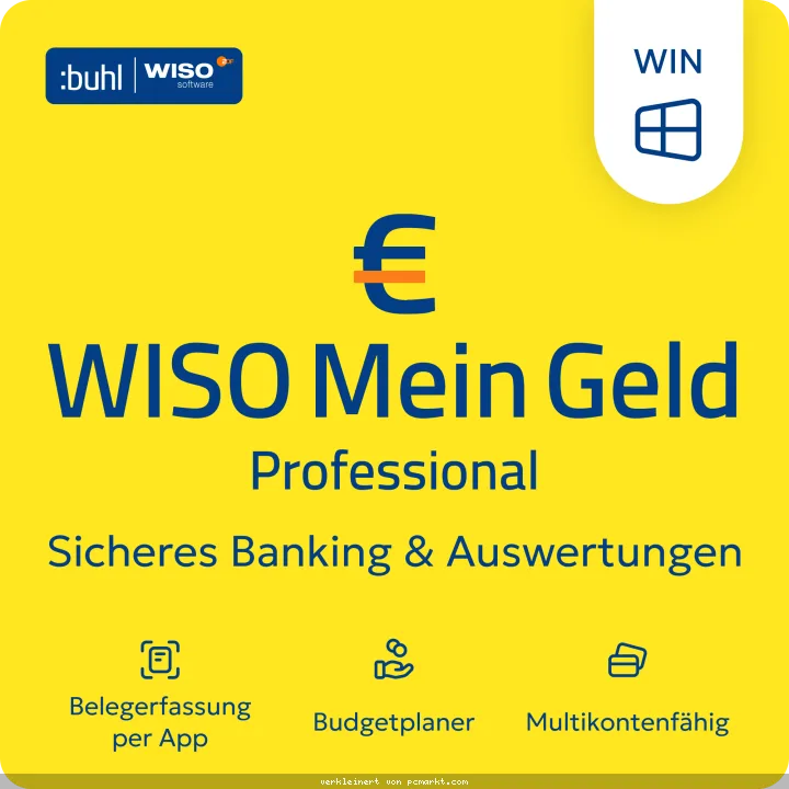 Buhl Data WISO Mein Geld Professional 2027 [1 Nutzer / unbegrenzte Laufzeit]