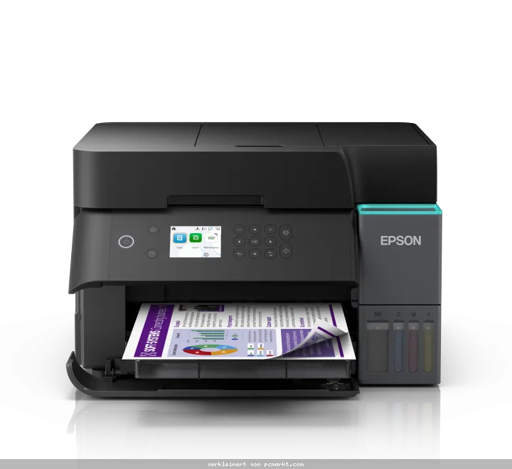 Epson EcoTank ET-3950 3in1 Multifunktions-Tintentankdrucker A4, Drucker, Scanner, Kopierer
