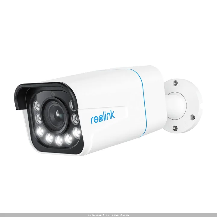 Reolink P430 IP Überwachungskamera Weiß 8MP (3840x2160), PoE, IP66-Wetterschutz, Nachtsicht in Farbe, 5x Optischer Zoom