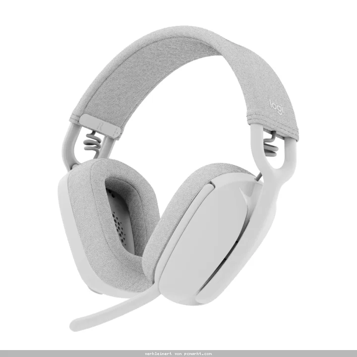Logitech Zone Vibe 100 Bluetooth-Headset, Geräuschunterdrückung, Bis zu 18h Gesprächszeit, Leicht und komfortabel, Off White