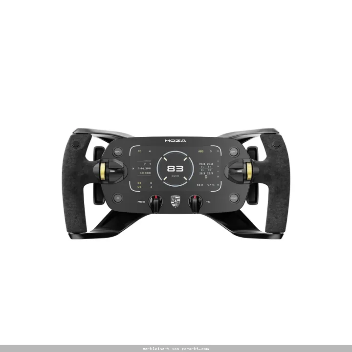 MOZA Porsche MISSION R Sim Racing Lenkrad offiziell lizenzierte Nachbildung des Porsche MISSION R Lenkrads