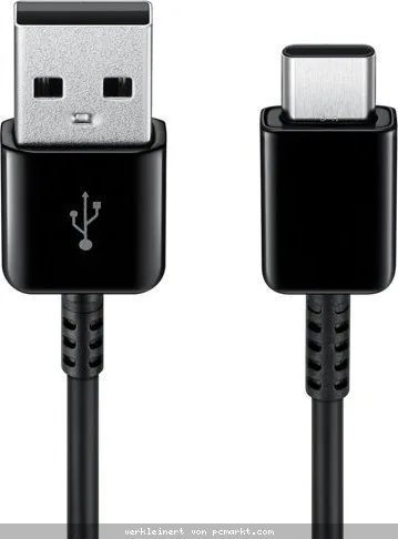 Samsung Datenkabel EP-DG930 USB-C zu USB Typ-A 1,5 m Schwarz