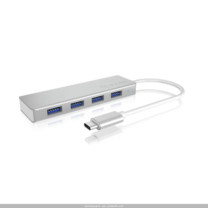 ICY BOX IB-HUB1425-C3 USB 3.0 Type-C Hub mit 4 USB Anschlüssen