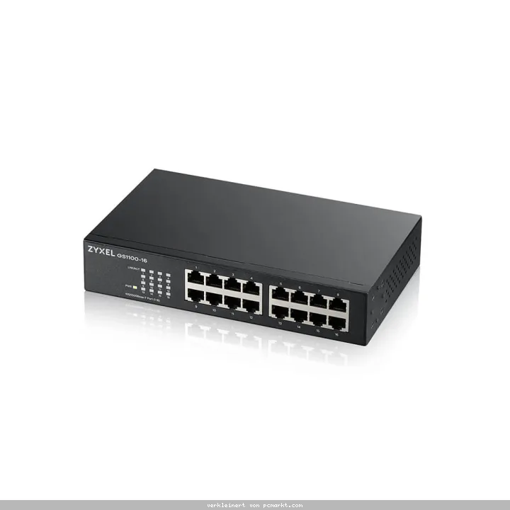 Zyxel GS1100-16 16-Port Gigabit Unmanaged Switch V4