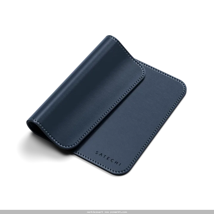 Satechi Vegan-Leather Premium Mouse Pad Blue
