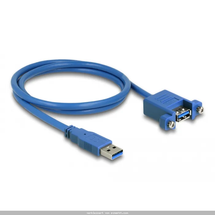 Delock Kabel USB 3.0 Typ-A Stecker > USB 3.0 Typ-A Buchse, 1m, zum Einbau