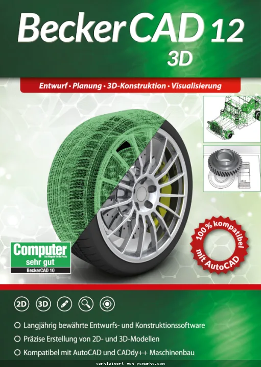 Markt+Technik BeckerCAD 12 3D [Download]