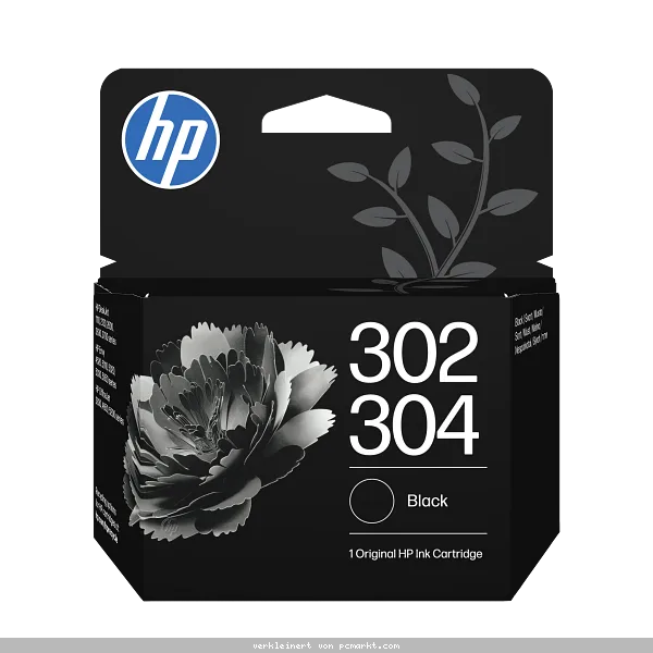HP 302/304 Schwarz Original Tinte