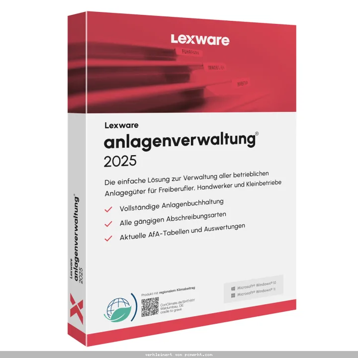 Lexware anlagenverwaltung 2025 - Abo