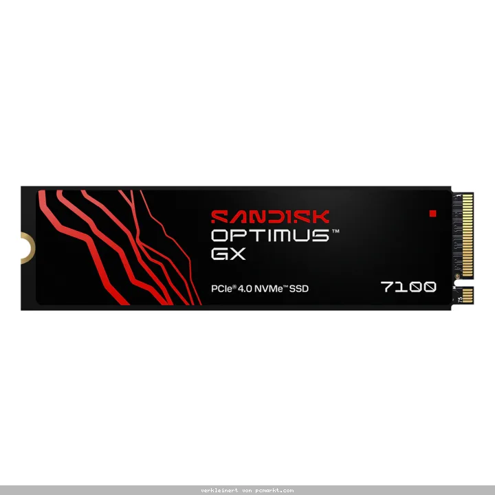 SANDISK Optimus GX 7100 SSD 500GB M.2 2280 PCIe Gen4 Internes Solid-State-Module