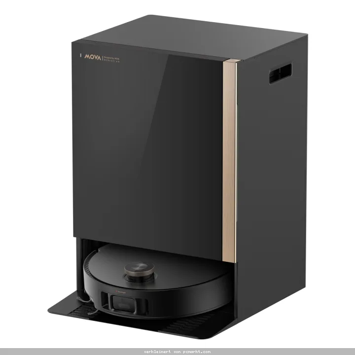 Mova Mobius 60 Schwarz Saug-Wisch-Roboter mit Reinigungsstation