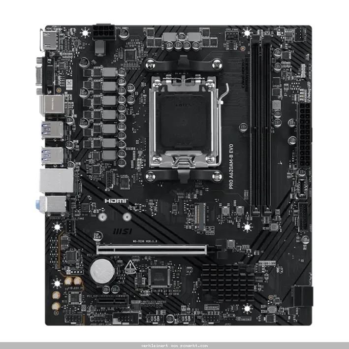 MSI PRO A620AM-B EVO Mainboard