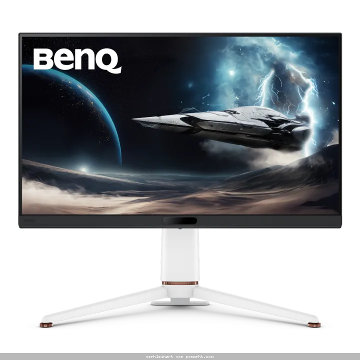 BenQ EX271U Gaming Monitor 68,58cm (27 Zoll) weiß 4K UHD, 16:9, 1ms, 400cd/m², 2x USB-C, KVM Switch enthalten