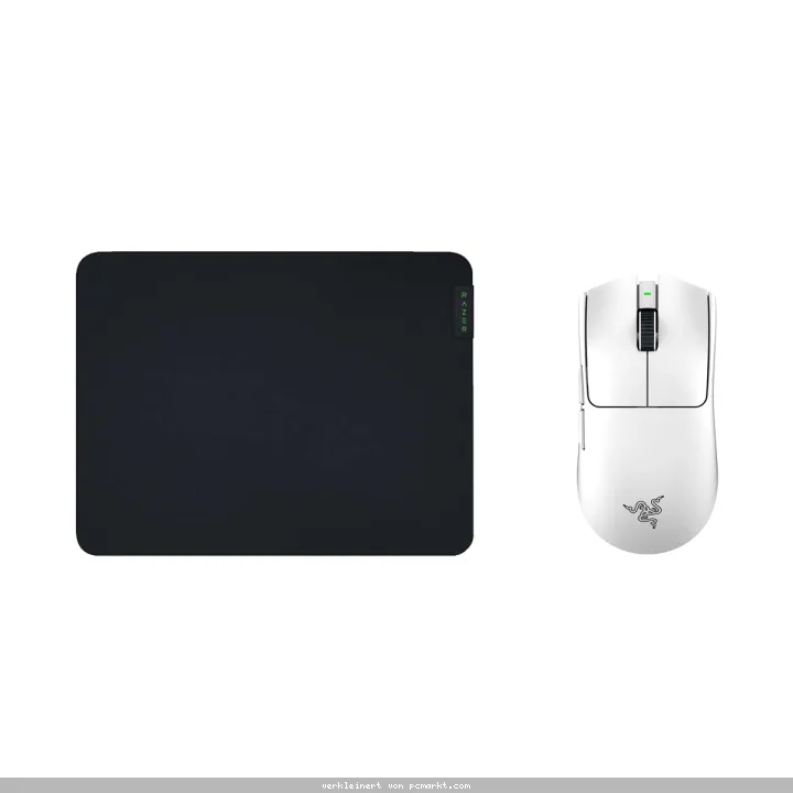 Razer Hero Bundle Viper V3 Pro + Gigantus V2 Medium bestehend aus der Viper V3 Pro Gaming Maus und dem Gigantus V2 Medium Mauspad, weiß