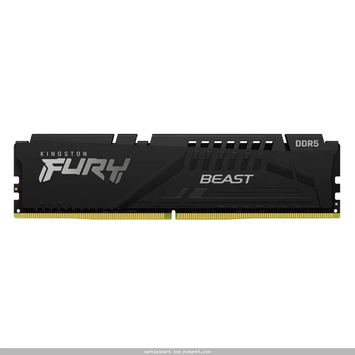 Kingston FURY Beast Schwarz 16GB DDR5-6000 EXPO CL30 DIMM Arbeitsspeicher
