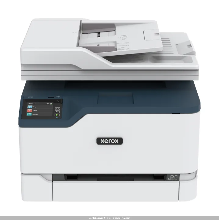 Xerox C235 Laser-Multifunktionsgerät Farbe Xerox C235/DNI, A4, Laser, Farbdruck, Kopieren/Drucken/Scannnen/Faxen, 600 x 600 DPI, 22 Minuten pro Minute
