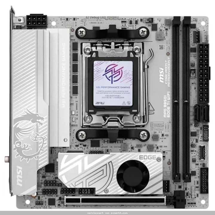 MSI MPG B850I Edge TI WIFI Mainboard Sockel AM5