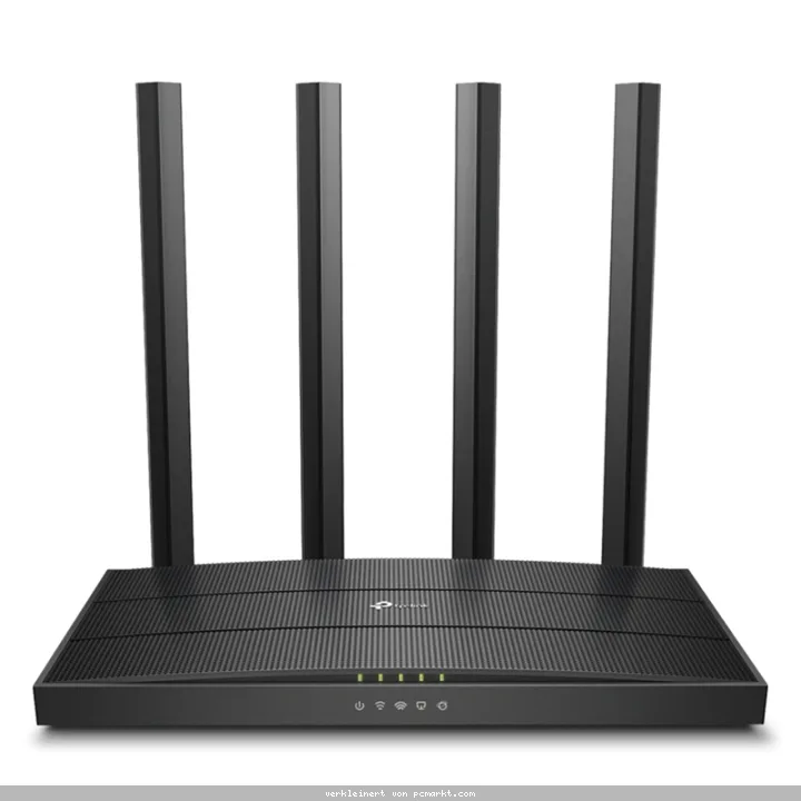 TP-Link Archer C6 WLAN Router AC1200 Dual-Band, 1x Gigabit WAN, 4x Gigabit LAN