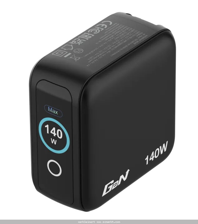 Verbatim Mini GaN Charger 140W with Display