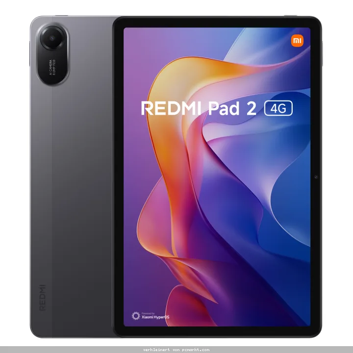 Xiaomi Redmi Pad 2 4G 128GB Graphite Gray 27,94cm (11,0") LCD Display, Xiaomi HyperOS 2, 8MP Hauptkamera