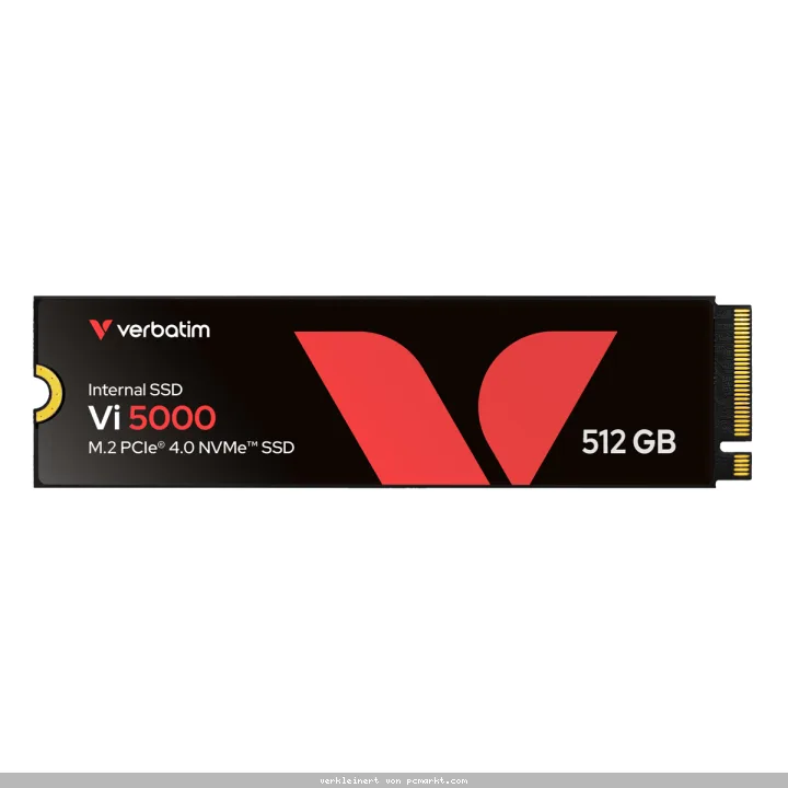Verbatim Vi5000 SSD 512GB M.2 2280 PCIe Gen4 Internes Solid-State-Module