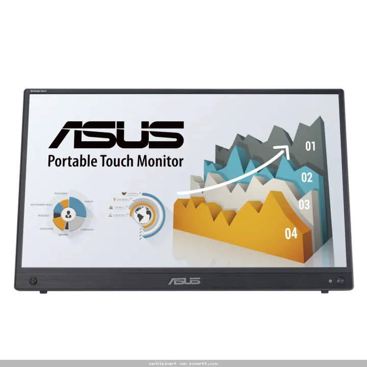 ASUS ZenScreen MB16AHT Touchscreen - IPS, Lautsprecher, USB-C