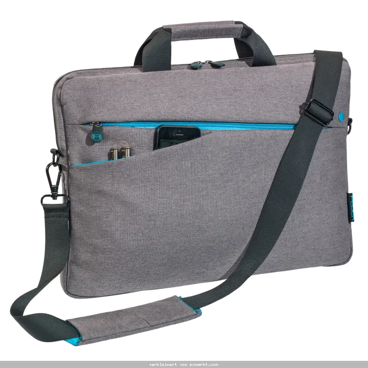 PEDEA Notebook Tasche "Fashion" für Geräte bis 13,3" (33,8cm) grau