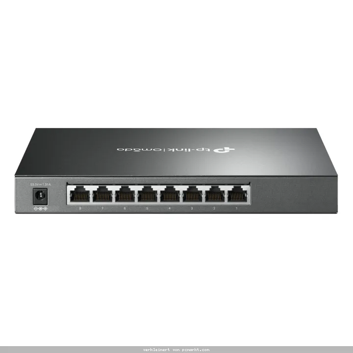 TP-Link Omada TL-SG2008P Smart Switch 8-Port, Smart Managed, 8x Gigabit RJ45, 4x PoE+, 62W