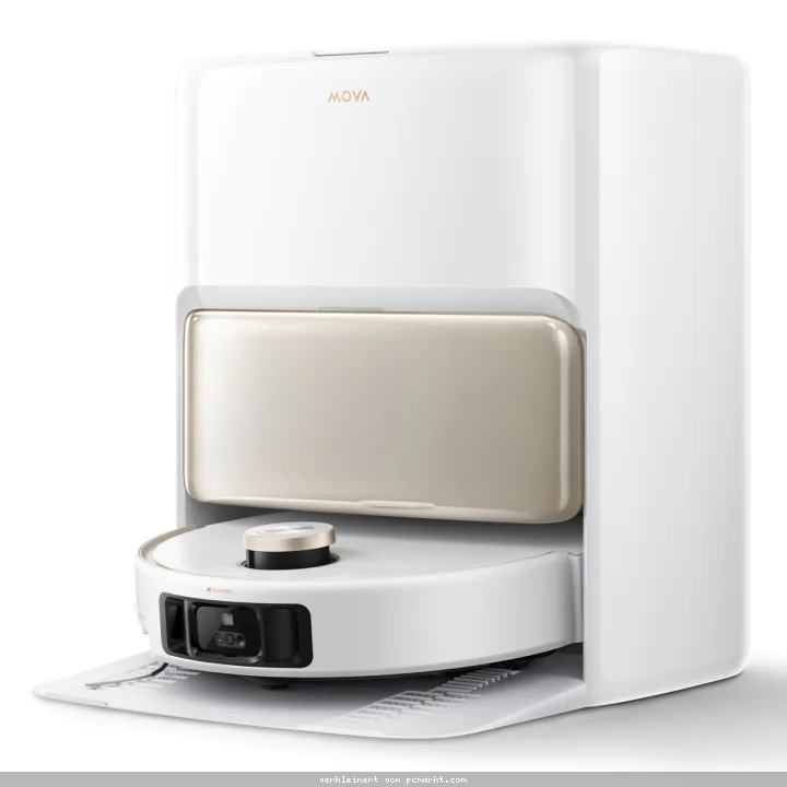 Mova V50 Ultra Complete Weiß Saug- und Wischroboter mit Reinigungsstation