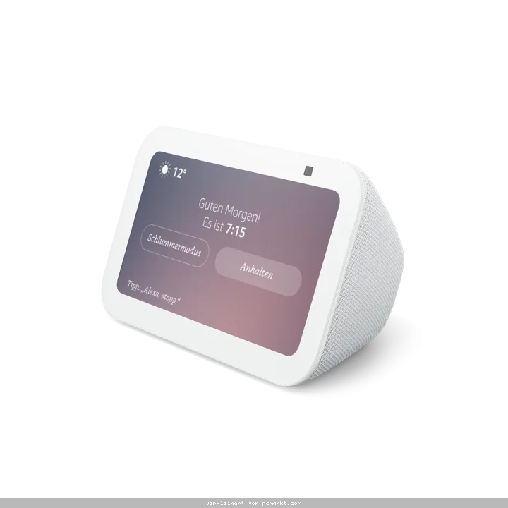 Amazon Echo Show 5 (3. Gen. 2023), weiß Kompakter smarter Touchscreen mit Alexa zum Steuern deines Smart Homes und mehr
