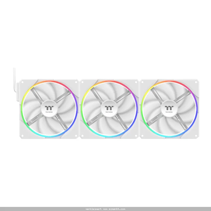 Thermaltake TS140 EX RGB White 3er-Pack | Gehäuselüfter