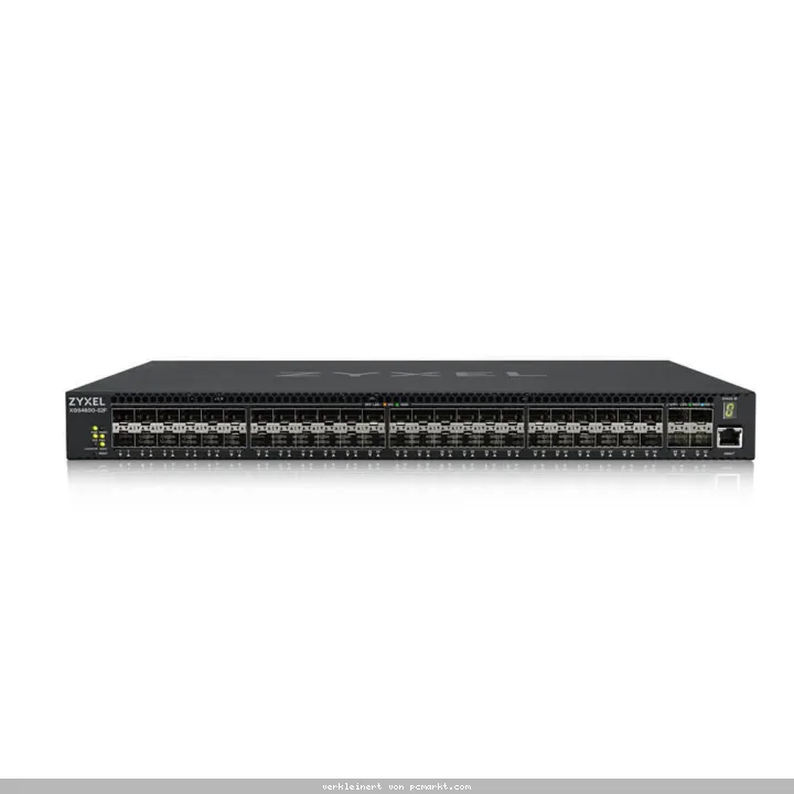 Zyxel XGS4600-52F Gigabit 52-Port Managed Glasfaser Switch (48 SFP, 4x SFP+, Auto-MDI/MDIX)
