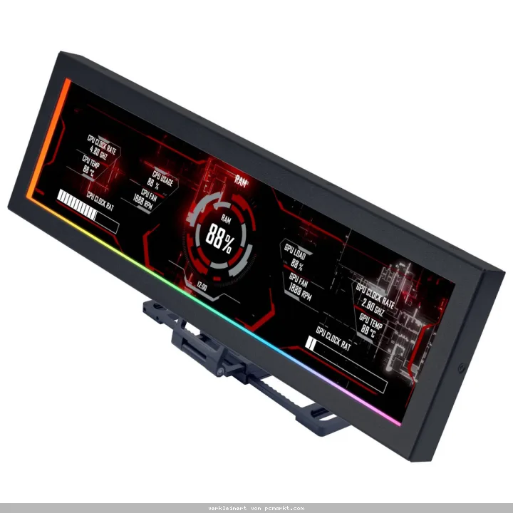 Lian Li 8.8" Universal Screen schwarz