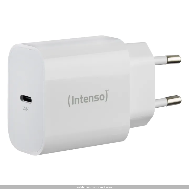 Intenso Power Adapter W20C, Weiß Anschluss: 1x USB-C, Output: max. 20 Watt