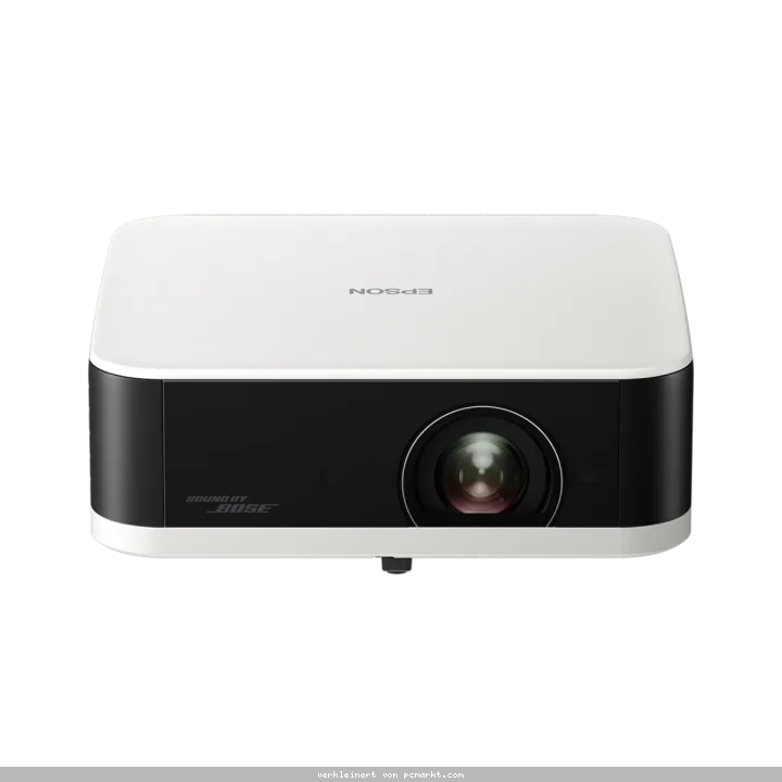 Epson Lifestudio Pop - EF-61W eleganter Smart-Projektor weiß Diamantweiß, mit Sound by Bose und Google TV, Epson Projection Studio App