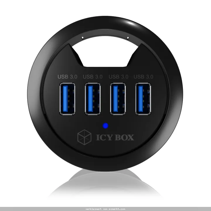 ICY BOX IB-HUB1403 USB 3.0 Tisch-Hub mit 4 Ports