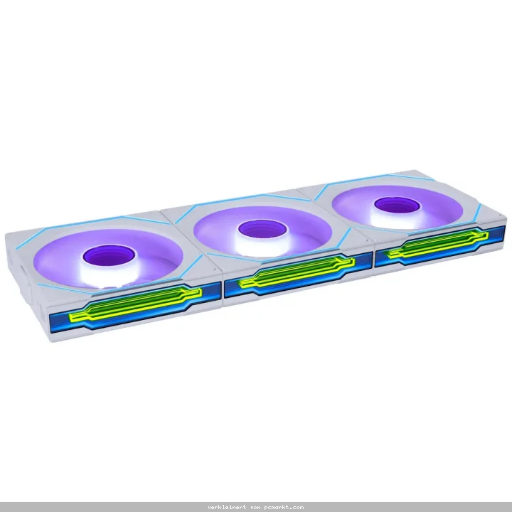 Lian Li UNI FAN SL-INF120 ARGB Wireless Reverse Blade White 3er-Pack | Gehäuselüfter