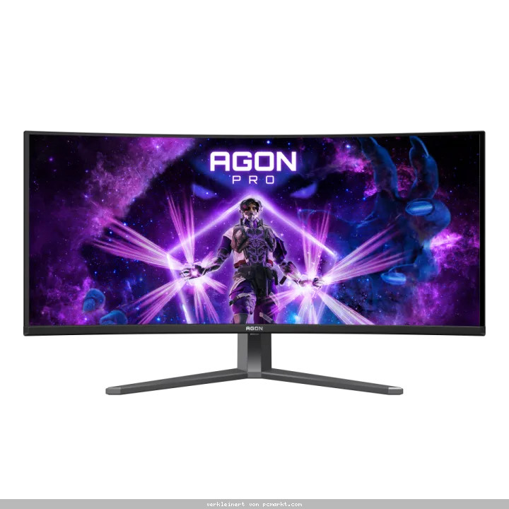AOC Agon PRO AG346UCD 34 Zoll WQHD OLED Curved Gaming Monitor, 175 Hz, 0.03 ms, FreeSync Premium Pro, G-Sync comp., HDR400 (3440x1440, 2x HDMI, Displa