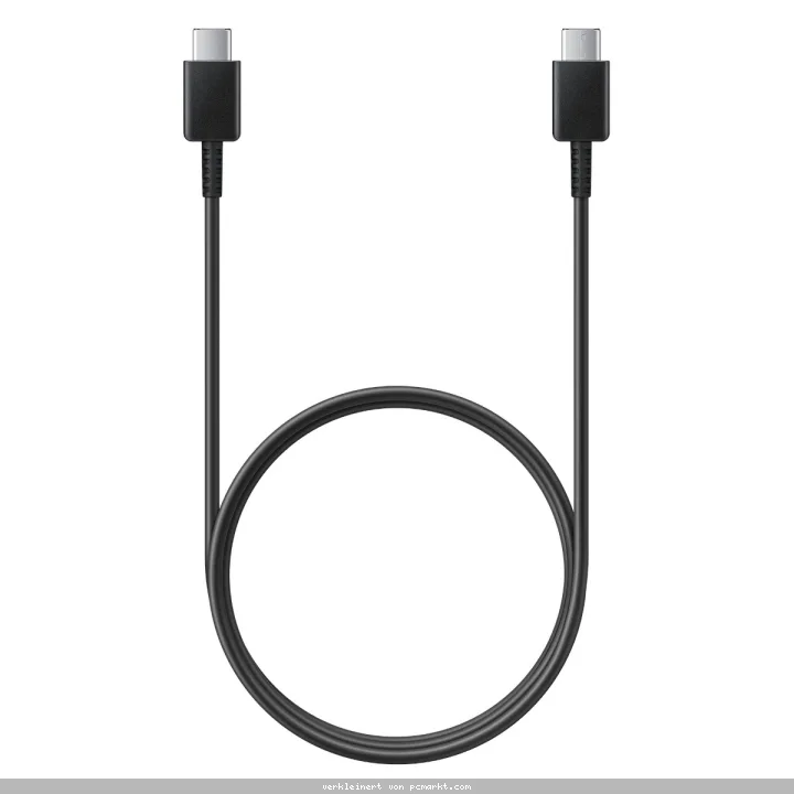 Samsung USB-C zu USB-C Kabel EP-DX310 (3A) 1,8m, Black