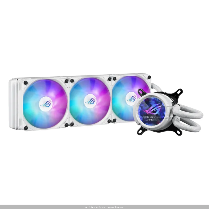 ASUS ROG Strix LC III 360 ARGB LCD White | AiO-Wasserkühlung