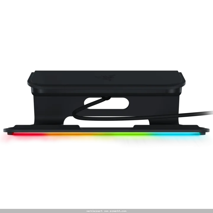 Razer Laptop Stand Chroma Laptop-Ständer mit Razer RGB Chroma-Beleuchtung , USB 3.0-Hub mit 3 Anschlüssen und 18 Grad Neigungswinkel